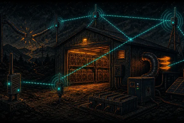 Off-Grid Hashcenter Comms: Running a Mining Site on Meshtastic When the Internet Dies