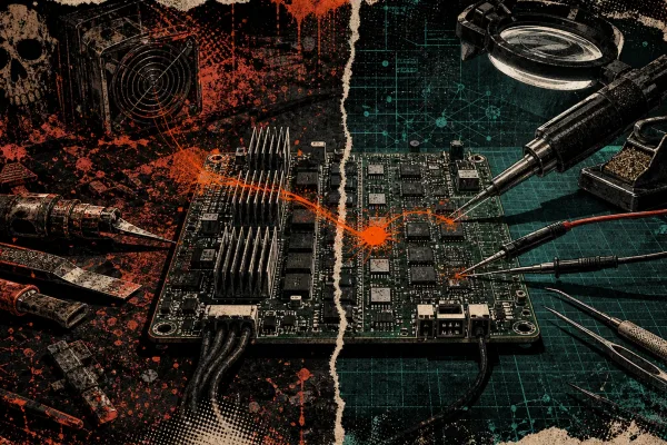 Réparation ASIC : bricolage vs professionnel