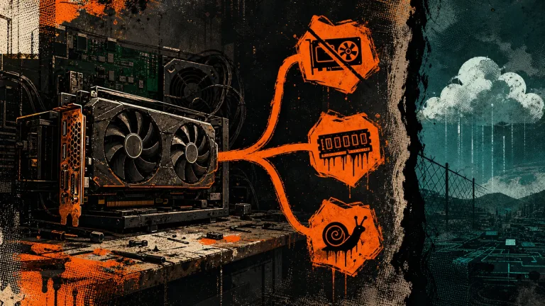 Dépannage d IA auto-hébergée : GPU non détecté, OOM, tokens lents