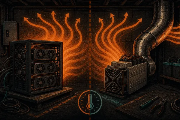 GPU Heat vs ASIC Heat: Which Heats a Room Better (Honest Thermodynamics)