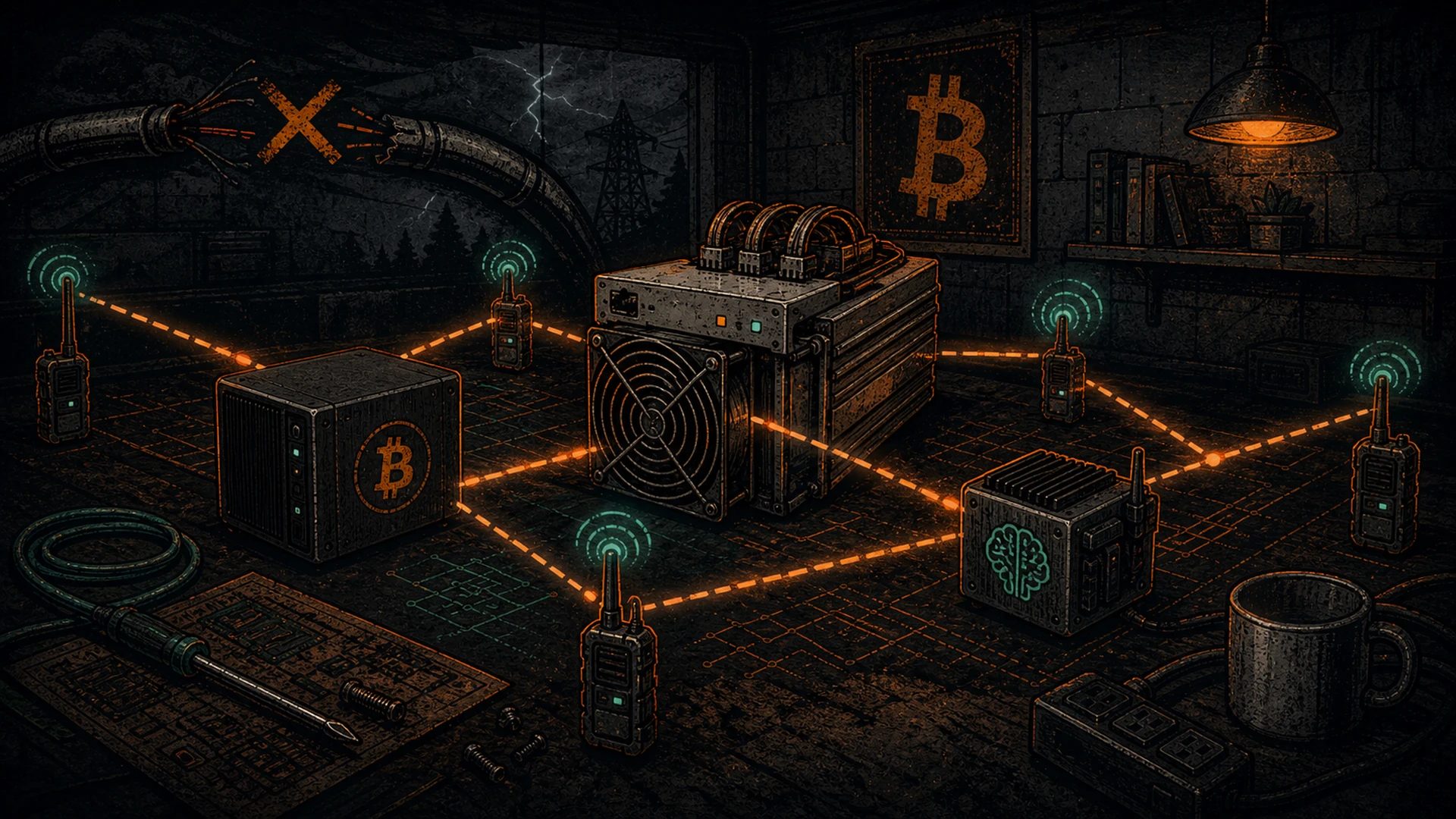 When the ISP Drops: Mesh Keeps Your Node, Miner, and Agent Online