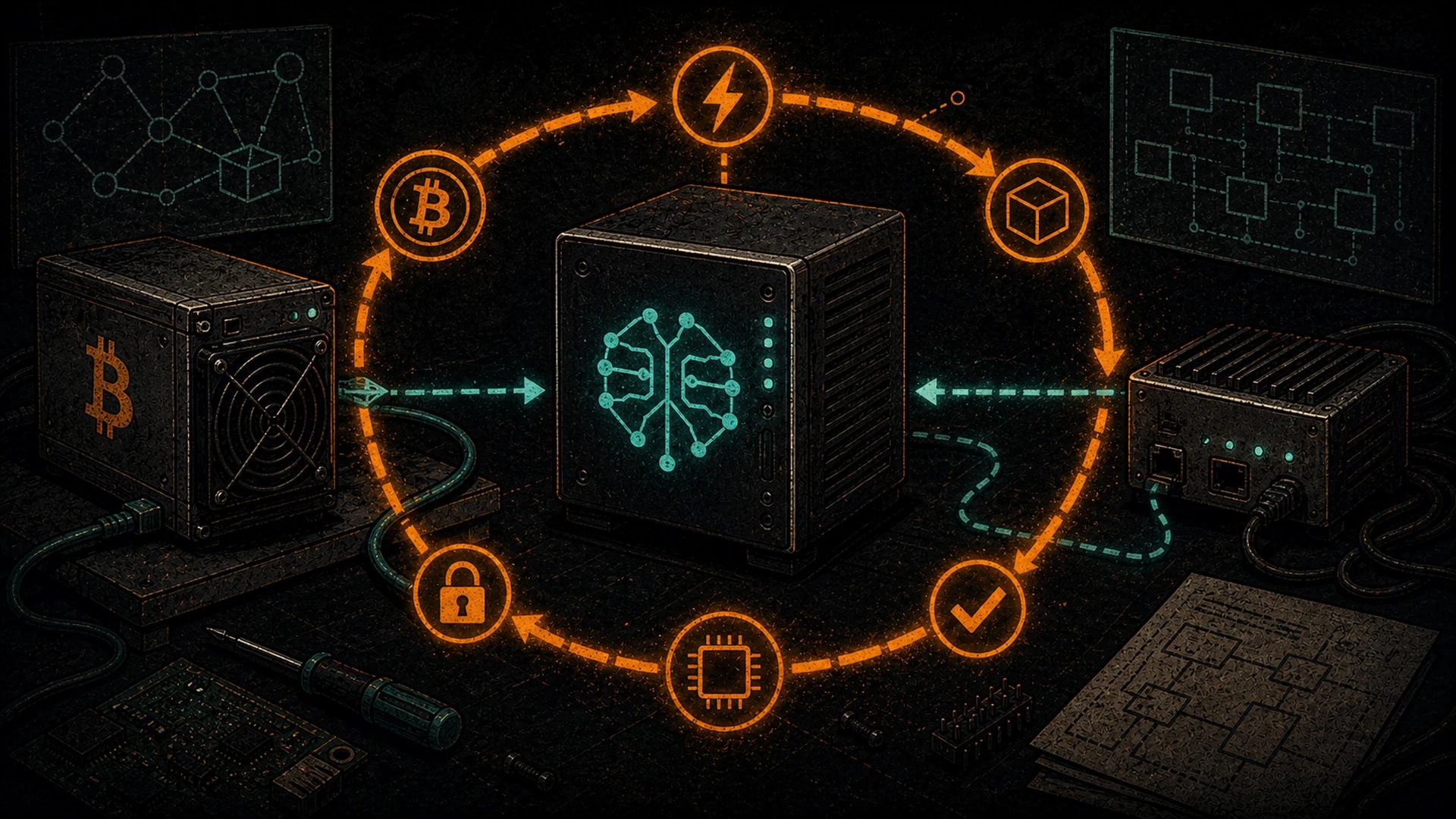 Pay-Per-Inference, No Account: The Sovereign Compute Loop