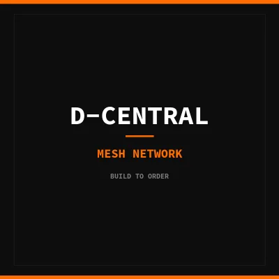 D-Central Meshtastic LoRa mesh build-to-order node