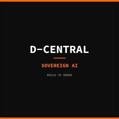 D-Central Sovereign AI build-to-order system