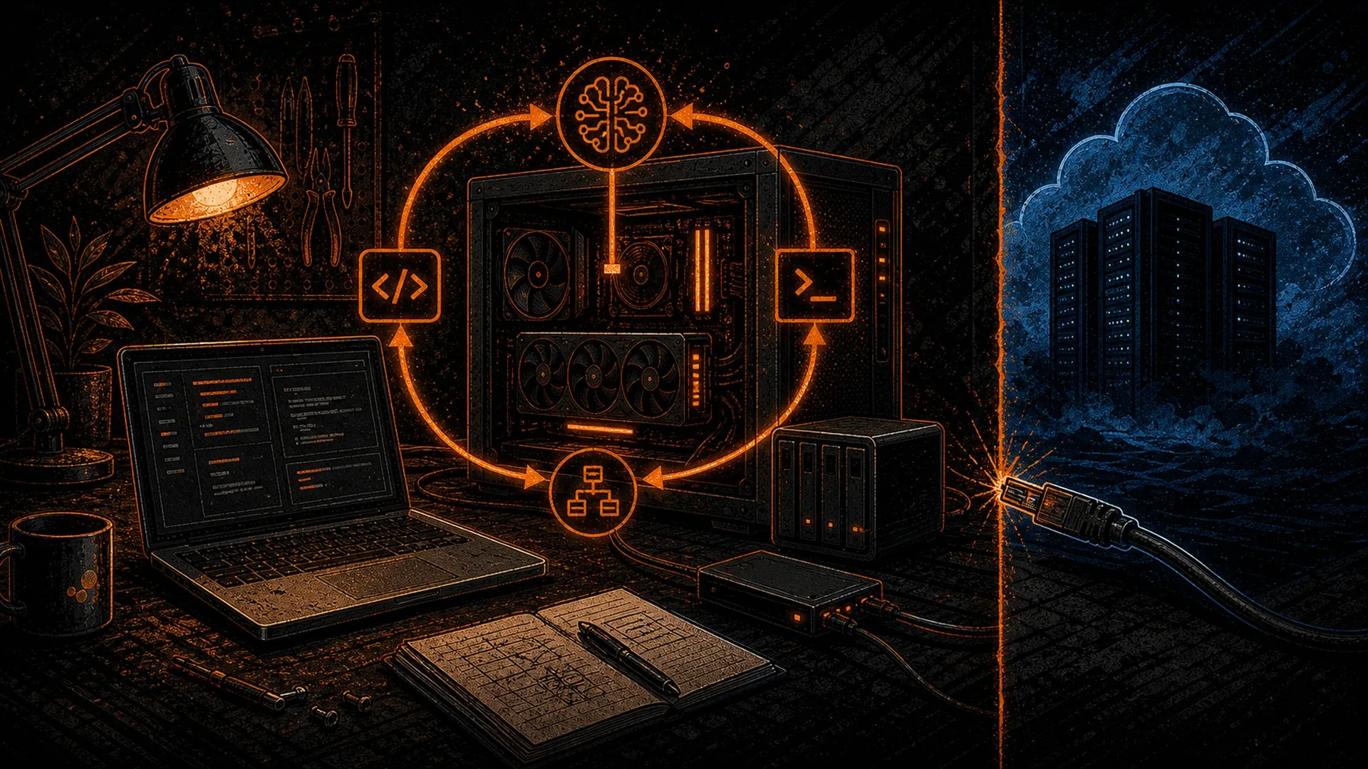 Claude Code, Codex and Local Coding Agents: Can a Pleb Run Them Offline?