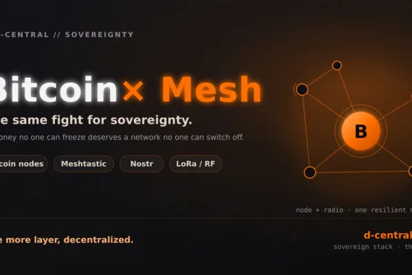 Bitcoin and Mesh Networks: The Same Fight for Sovereignty