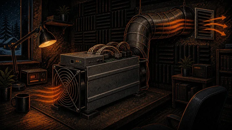How to Mine Bitcoin Quietly at Home: Tuning a Low-Noise S9 With DCENT_OS