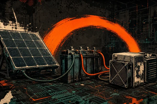 Run Your Miner Off Solar and Battery: State-of-Charge-Driven Mining