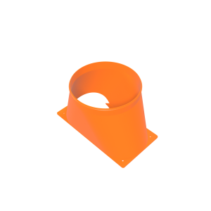 Universal Dual 140 mm to 8″ Duct Shroud