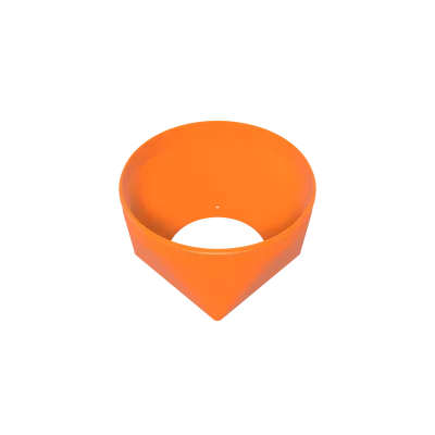 Universal Single 120 mm Fan to 8" Duct Shroud - 3D printed PETG ASIC miner airflow part by D-Central