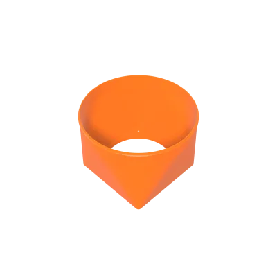 Whatsminer 140 mm Fan to 8" Duct Shroud - 3D printed PETG ASIC miner airflow part by D-Central