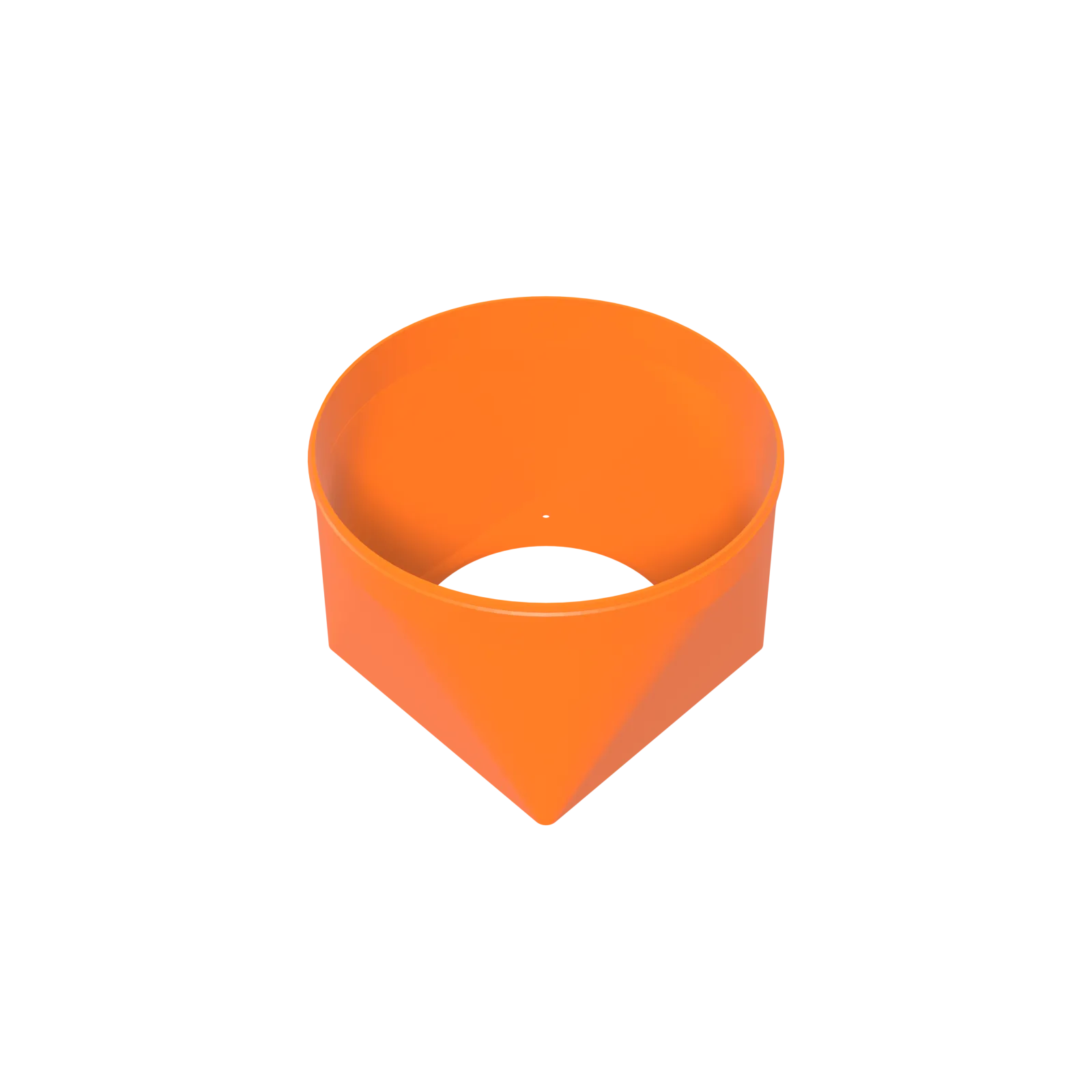Whatsminer 140 mm Fan to 8" Duct Shroud - 3D printed PETG ASIC miner airflow part by D-Central
