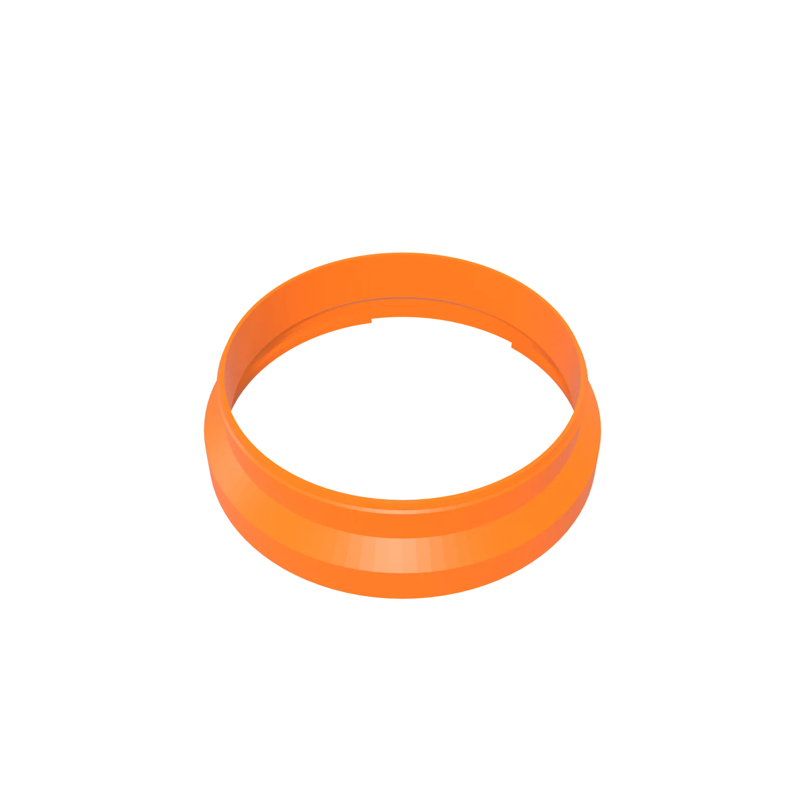Bayonet Duct Receiver 6-Inch — Twist-Lock Duct Adapter - 3D printed PETG ASIC miner airflow part by D-Central