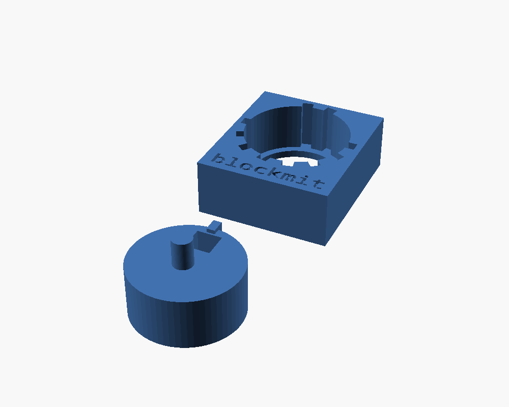 BlockMit Washer-Stamping Jig