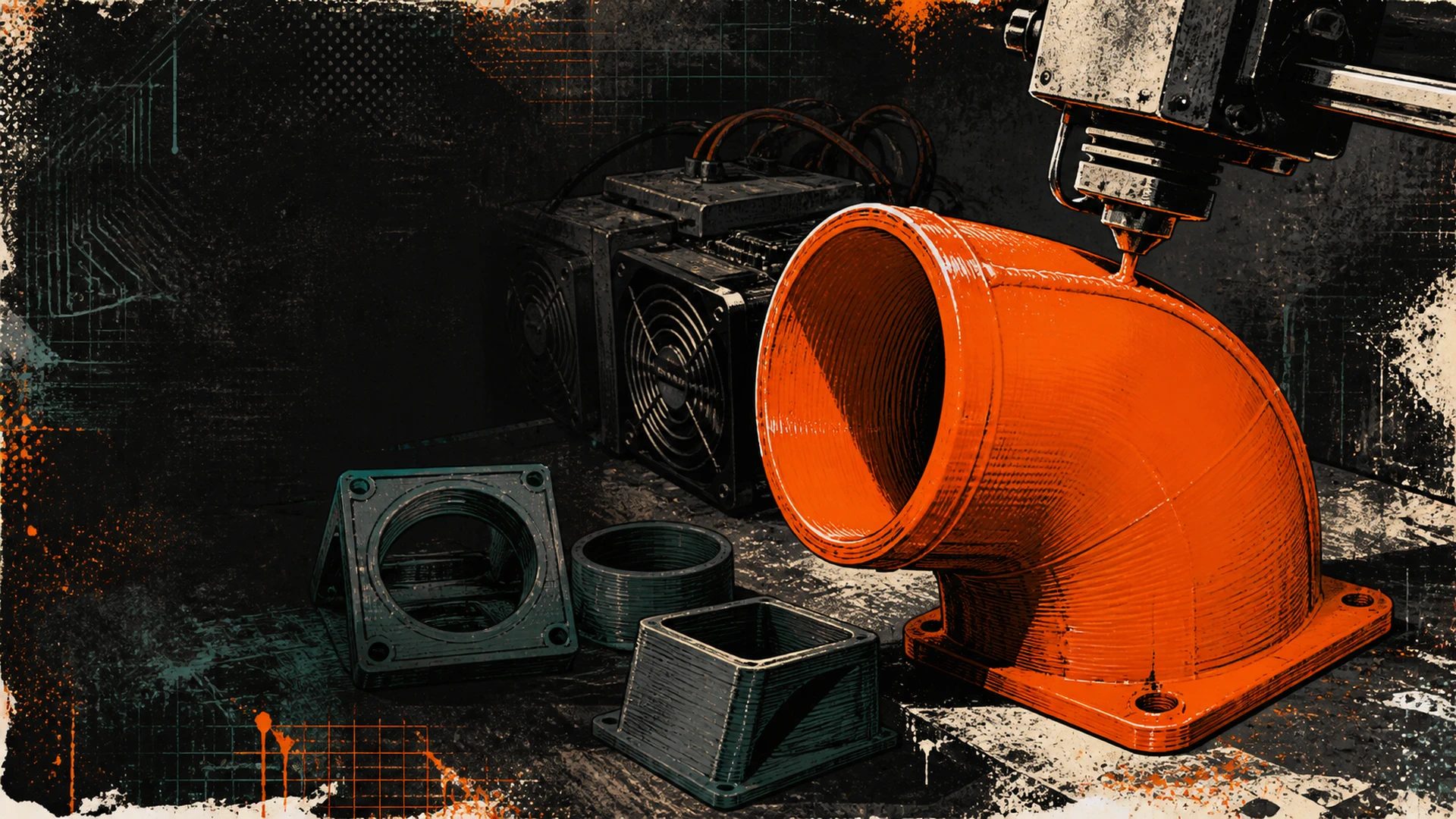3D-Printed Bitcoin Mining Parts: Free STL Files and What’s Worth Printing