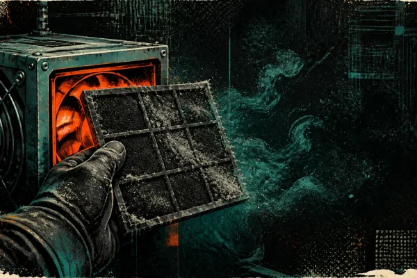 The Intake Side: Dust Filters and Fan Swaps for ASIC Miners