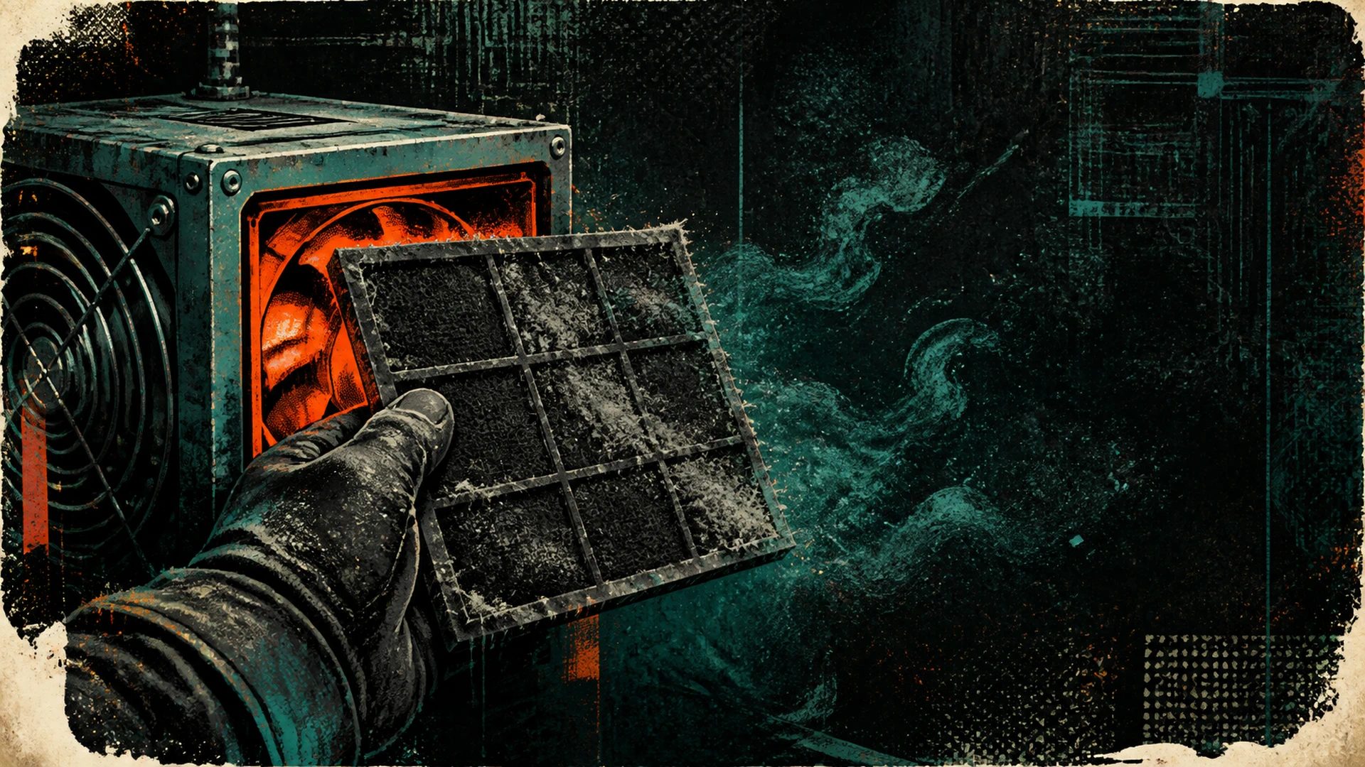 The Intake Side: Dust Filters and Fan Swaps for ASIC Miners