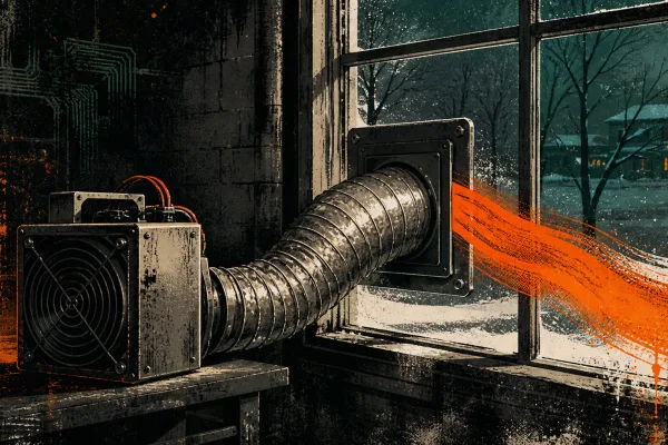How to Vent a Bitcoin Miner Out a Window (Properly)
