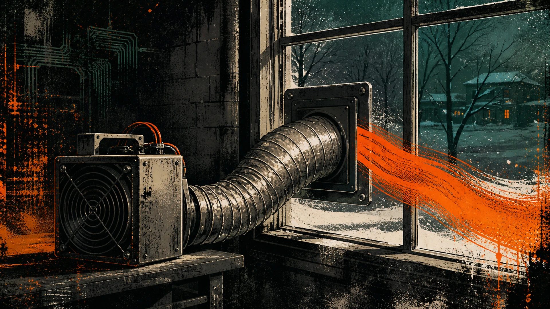 How to Vent a Bitcoin Miner Out a Window (Properly)