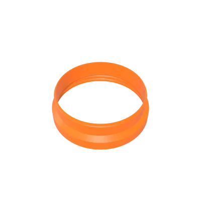 Threaded Duct Receiver 6-Inch — Screw-On Duct Adapter - 3D printed PETG ASIC miner airflow part by D-Central
