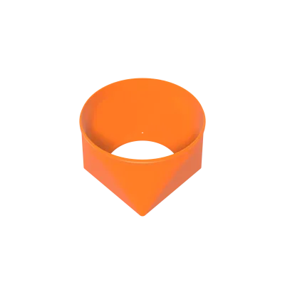 Whatsminer 140 mm Fan to 200 mm Metric Duct Shroud - 3D printed PETG ASIC miner airflow part by D-Central